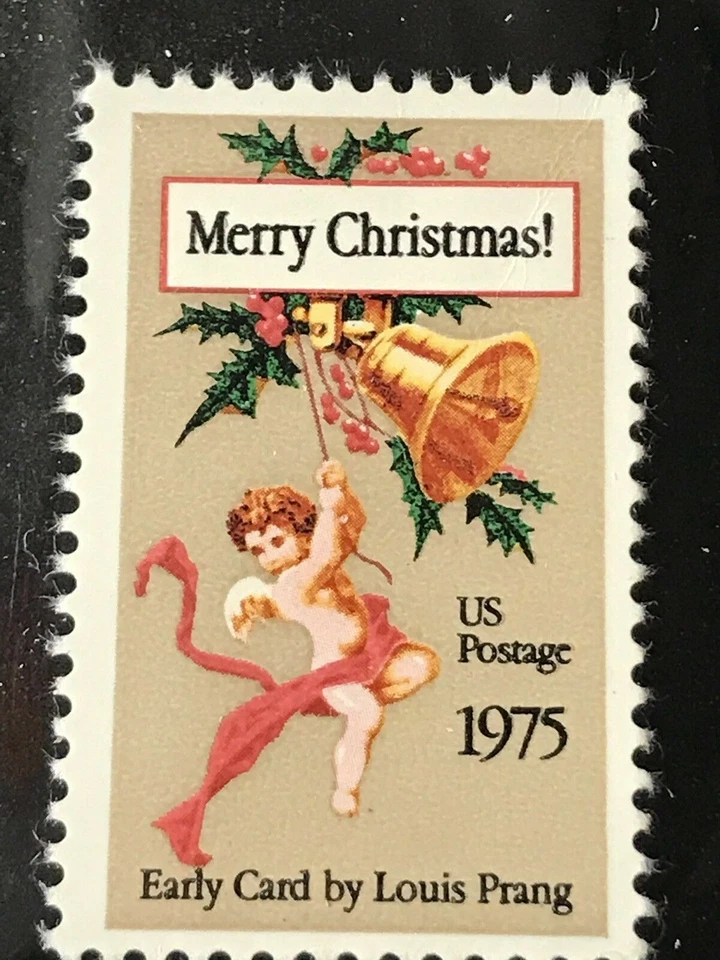 Scott #1580 Christmas Card - Louis Prang 10c - 1975 MNH Single - Image 1 of 1