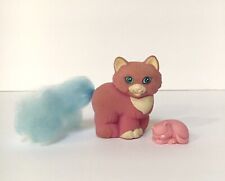 1990s Lil Litters Precious Persian Mommy Cat and Baby Hasbro My Little Pony