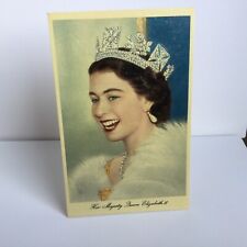 Queen Elizabeth 11 - Portrait mount by Raphael Tuck & Sons Number 307