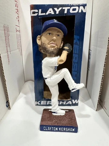 *DEFECT ON ELBOW/ BOX* Clayton Kershaw Bobblehead LA Dodgers SGA 6/15/23 Cover