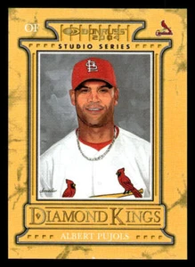 2004 Donruss #DK-3 Albert Pujols Diamond Kings #/2500 - Picture 1 of 2