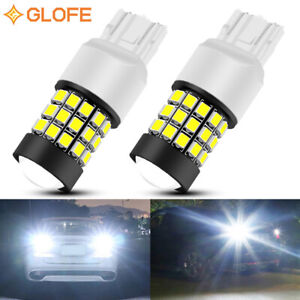 7443 LED Strobe Flashing Reverse Light Bulbs Bright Lamps For Honda Civic Pilot