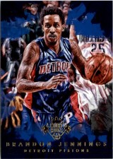 2015-16 Court Kings Detroit Pistons Basketball Card #3 Brandon Jennings