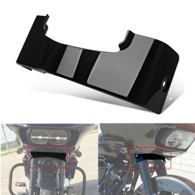 Outer Fairing Trim Skirt ABS Black For Harley Touring Road Glide FLTRX 2015-2021 - Image 1 of 4