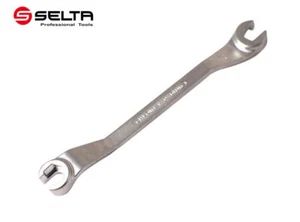 Cr-V Special Brake Line Offset Flare Nut Spanner 12x14mm 180mmL Double Cranked - Picture 1 of 5