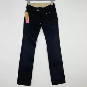Replay W8305 Womens Jeans W25 L34 Black Slim Fit Bootcut Denim Trousers Denim Pants - Picture 1 of 11