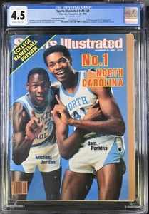 ⭐️ Sports Illustrated November 28 1983 - First Michael Jordan Cover - CGC 4.5🔥 - Picture 1 of 2