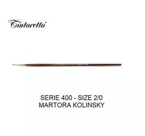 TINTORETTO 150677 - SERIE 400 • SIZE 2/0 • BRUSH MARTORA KOLINSKY - Picture 1 of 3