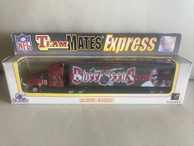 2000 TAMPA BAY BUCCANEERS KEYSHAWN JOHNSON TEAMMATES EXPRESS FORD AEROMAX WRC - Image 1 of 4