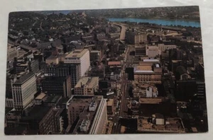 Looking East Over Downtown Cincinnati From Atop The Carew Tower. Postcard (O2) - Picture 1 of 2