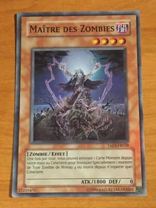 Carte Yu Gi Oh ! '' Maître des Zombies '' TAEV-FR039 (super rare) NEUVE - Imagen 1 de 2