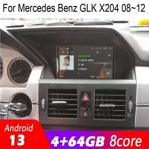 10.4" Touchscreen radio Android GPS Navigation For Mercedes Benz GLK X204 - Picture 1 of 11