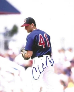 AUTOGRAPHED 8X10 CHARLES NAGY Cleveland Indians Photo W/COA - Picture 1 of 1