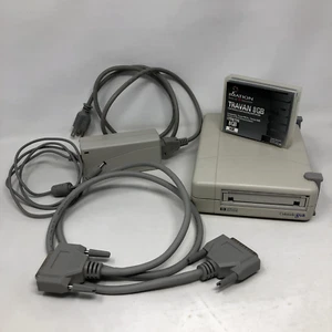 HP Hewlett Packard Colorado 8GB Tape Drive W/Tape and Cables Untested - Picture 1 of 13