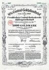 Preußische Central-Bodenkredit-AG Berlin, 8% Goldpfandbr. 1927, S 164 (5.000 GM)