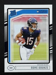 ROME ODUNZE RC 2024 Donruss Football Rated Rookie #309 Chicago Bears - Picture 1 of 2