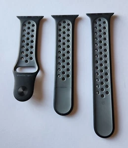 OEM Apple Watch COOL GRAY Nike Sport Band 42mm wt LARGE & SMALL Bands in Bulk Pk - Picture 1 of 11