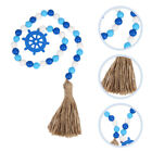 Rope Rudder Beads Sea Decorations for Home Garland with