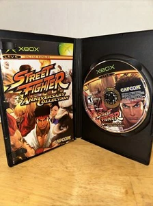 Street Fighter Anniversary Collection (Microsoft Xbox, 2005)Disc &Manual Only - Picture 1 of 3