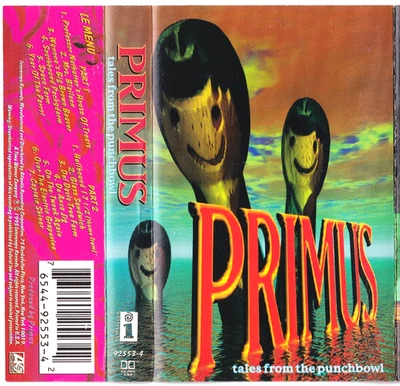 Primus Tales From The Punchbowl Cassette Tape 1995 1st US Edition - Image 1 of 4