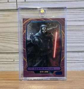 2012 Topps Star Wars Galactic Files Darth Nihilus #189 Special 058/350 púrpura C1 - Imagen 1 de 23