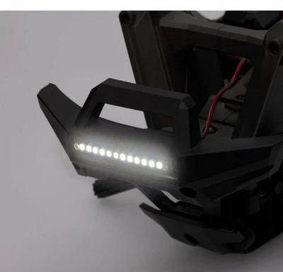 Front Bumper with Light+Rear LED Lights Bar Set For TRAXXAS 1/10 MAXX RC Small X - Image 1 of 3