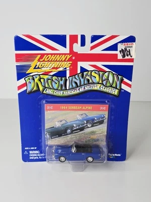 Johnny Lightning - British Invasion - 1964 Sunbeam Alpine Blue - 1:64 Diecast  - Image 1 of 4