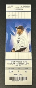 JESUS MONTERO #1 MLB HIT GAME FULL UNBENUTZT SEASON TICKET 9/3/11 - Bild 1 von 1