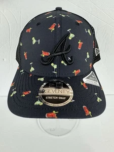 Atlanta Braves New Era 9SEVENTY Mütze/Kappe verstellbar Druckknopflasche - neu mit Etikett - kostenloser Versand - Bild 1 von 6