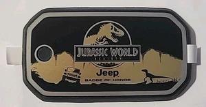 Distintivo Jeep d'onore Jurassic World distintivo rinascita BOH (nuovo di zecca) - Foto 1 di 7