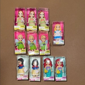 Disney mini brand animazioni 3 Anna 1 Alice 3 campanellino 2 Biancaneve 2 Ariel - Foto 1 di 6