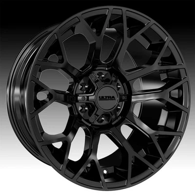 4/Ultra 127B Tracker Gloss Black 20x10 6x5.5 / 6x135 -12mm (127B-2106812) - Image 1 of 3