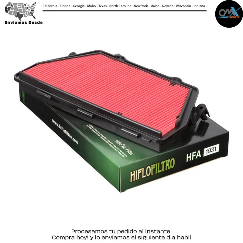 AIR FILTER Honda CBR1000RR CBR1000RA ABS 08-16 Honda CBR1000RR 2008-2016 Honda - Изображение 1 из 1