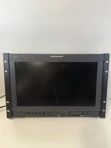 JVC DT-R17L4D Multi Format LCD Monitor Broadcast Studio Shading With Rack Tested - Picture 1 of 12