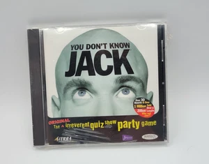 You Don't Know Jack CD-ROM 1998 Windows 3.1/95 Mac OS 7.1 nuevo sellado - Imagen 1 de 6