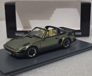 WOW Porsche 930 Turbo SE Targa Flatnose 1987 Green 1:43 Neo 43883 1 of 300ARE!! - Picture 1 of 18