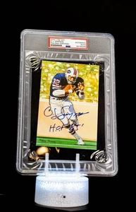 O.J. Simpson  1994 H.O.F. Cards Hall of Fame Signature Series / PSA Authentic - Picture 1 of 7