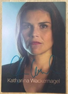 KATHARINA WACKERNAGEL, 100% AUTHENTISCHES HANDSIGNIERTES FOTO, LEGENDÄRE SCHAUSPIELERIN, HOT - Bild 1 von 1