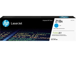 HP 218A Cyan Original LaserJet Toner Cartridge, ~1,200 pages cyan, W2181A - Afbeelding 1 van 4