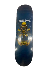 Suicidal Tendencies Blue 8.75in Skateboard Deck - Picture 1 of 2