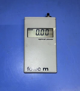 Medidor de potencia de fibra óptica Fotec M funcionando FM310 NUEVO - Imagen 1 de 7
