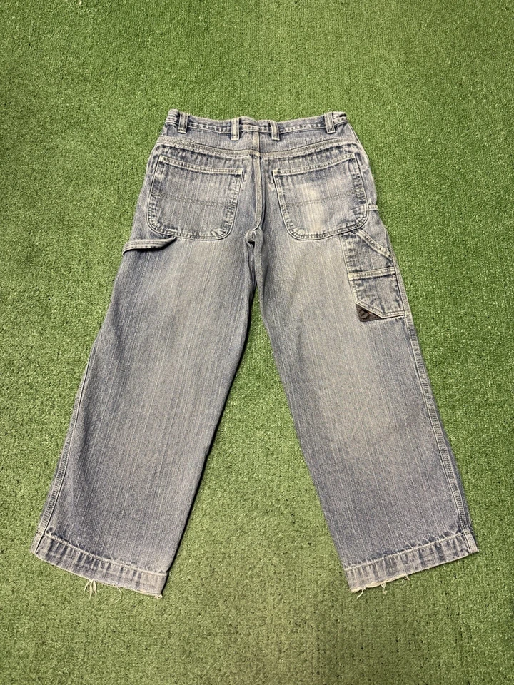 Pantalones cargo holgados vintage Y2K Urban Pipeline UP niños talla 14 Husky 30x25 azul Foto 1 de 4