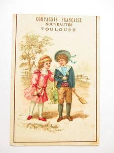 04 Chromo Grands Magasins de la Compagnie Française à Toulouse - Picture 1 of 2