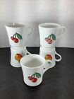 Set Of 5~Corning®️ 8oz Fruit Basket Coffee Tea Cups/Mugs~NEW