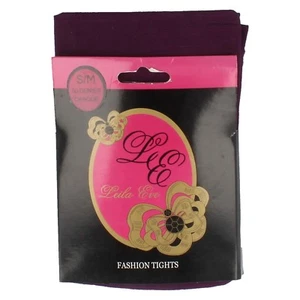 Medias Opacas De Moda Moradas De 50 Denier Por Leila Eve £2.99 - Picture 1 of 8