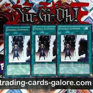 3 X YUGIOH Raro Doble Invocación TAEV-EN056 EN MUY BUENA CONDICIÓN - Imagen 1 de 1