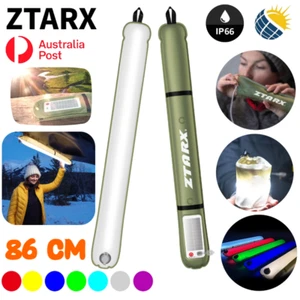 Lámpara solar de campamento ZTARX linterna inflable impermeable luz plegable exterior - Imagen 1 de 19