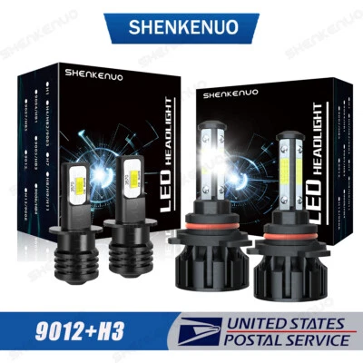 Para Nissan Máxima 2004-2006 Bombilla LED Alta/Baja + KIT Luz Antiniebla Foto 1 de 4