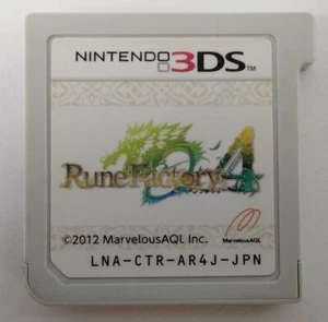 Nintendo 3DS Rune Factory 4 Japan Cartridge Only 4898 SP - Picture 1 of 2