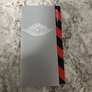 Rare Nike Air Jordan 2 Post Card Booklet 100% Authentic - Picture 1 of 5